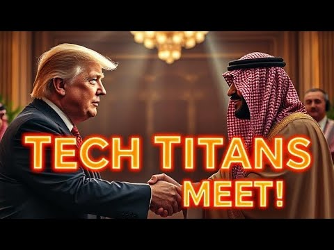 Tech Titans Unite: Trump, Saudi Crown Prince &amp; CEOs at Riyadh Investment Forum!