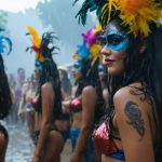 Schritt in das regnerische Fest: La Fueva’s Karneval enthüllt eine einzigartige Feier